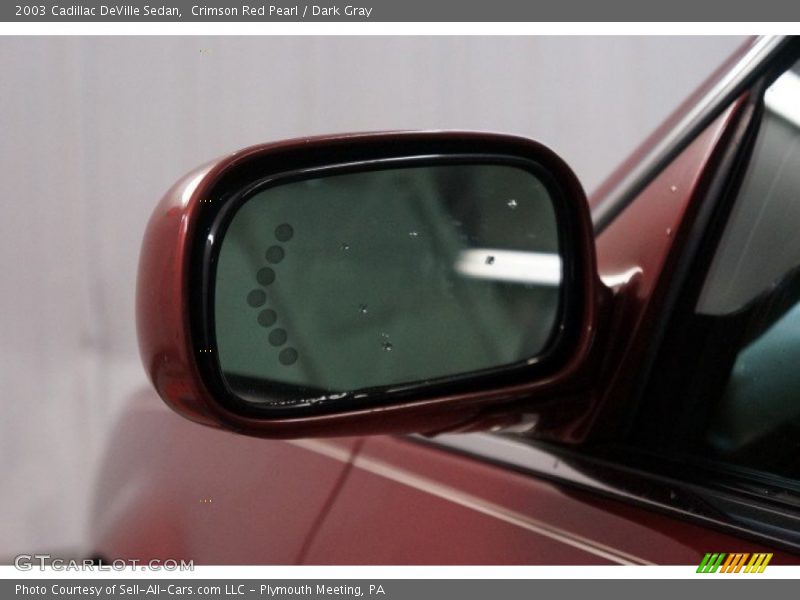 Crimson Red Pearl / Dark Gray 2003 Cadillac DeVille Sedan