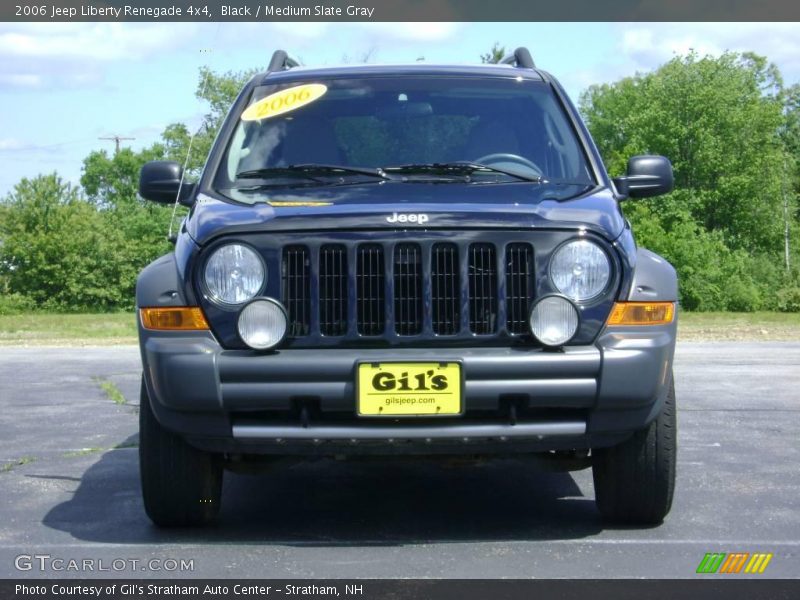Black / Medium Slate Gray 2006 Jeep Liberty Renegade 4x4