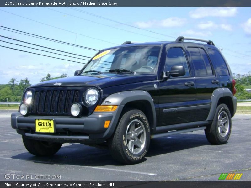 Black / Medium Slate Gray 2006 Jeep Liberty Renegade 4x4