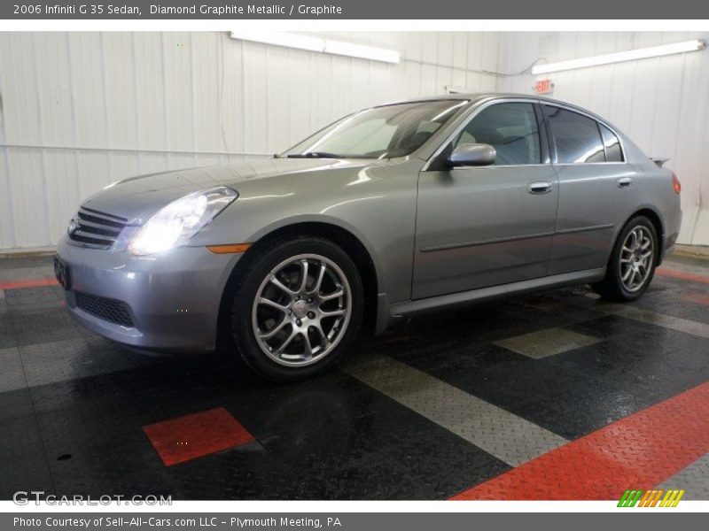 Diamond Graphite Metallic / Graphite 2006 Infiniti G 35 Sedan
