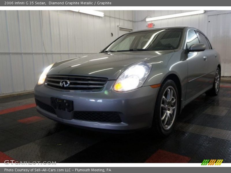 Diamond Graphite Metallic / Graphite 2006 Infiniti G 35 Sedan