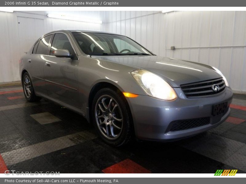 Diamond Graphite Metallic / Graphite 2006 Infiniti G 35 Sedan