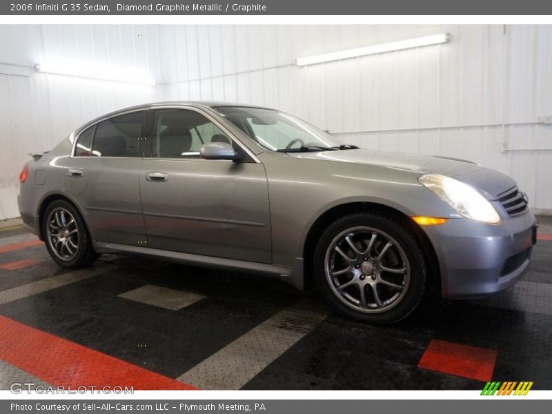 Diamond Graphite Metallic / Graphite 2006 Infiniti G 35 Sedan