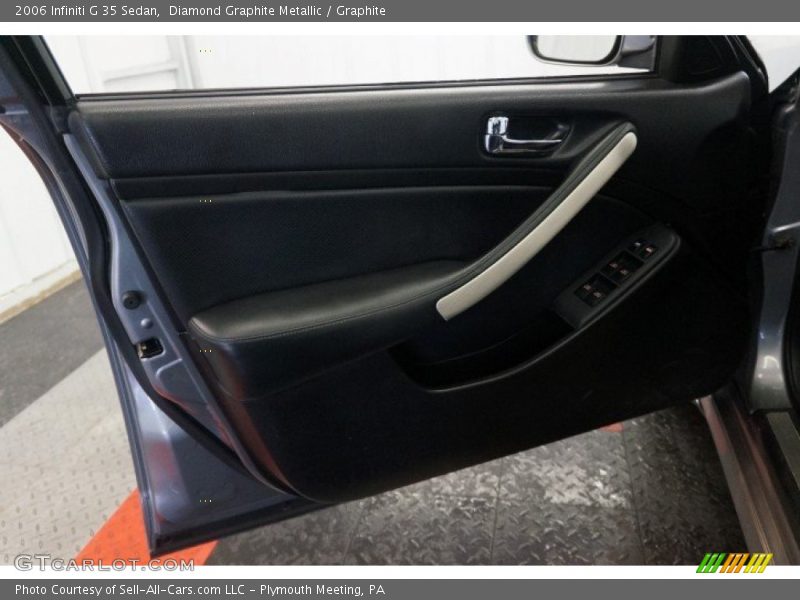 Diamond Graphite Metallic / Graphite 2006 Infiniti G 35 Sedan
