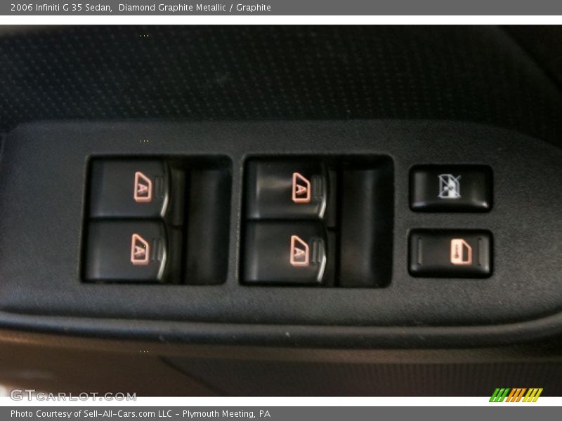 Diamond Graphite Metallic / Graphite 2006 Infiniti G 35 Sedan