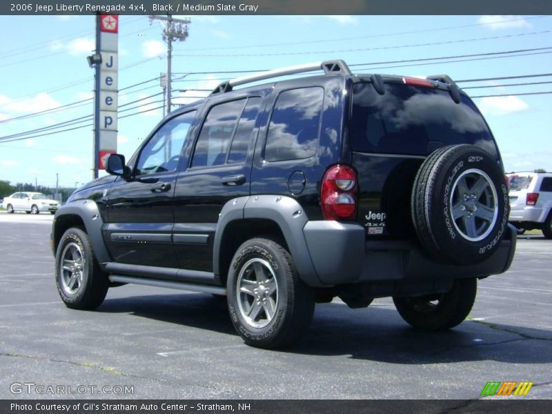 Black / Medium Slate Gray 2006 Jeep Liberty Renegade 4x4