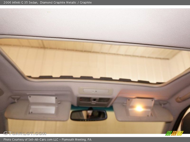 Diamond Graphite Metallic / Graphite 2006 Infiniti G 35 Sedan