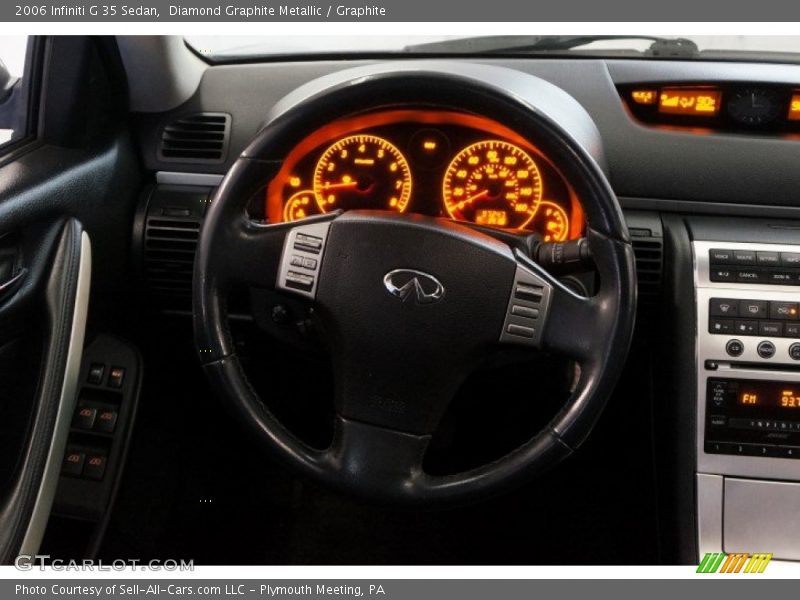 Diamond Graphite Metallic / Graphite 2006 Infiniti G 35 Sedan