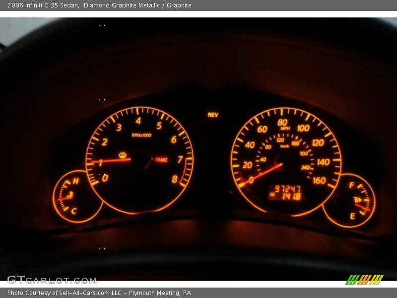 Diamond Graphite Metallic / Graphite 2006 Infiniti G 35 Sedan