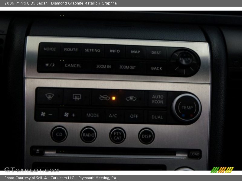 Diamond Graphite Metallic / Graphite 2006 Infiniti G 35 Sedan