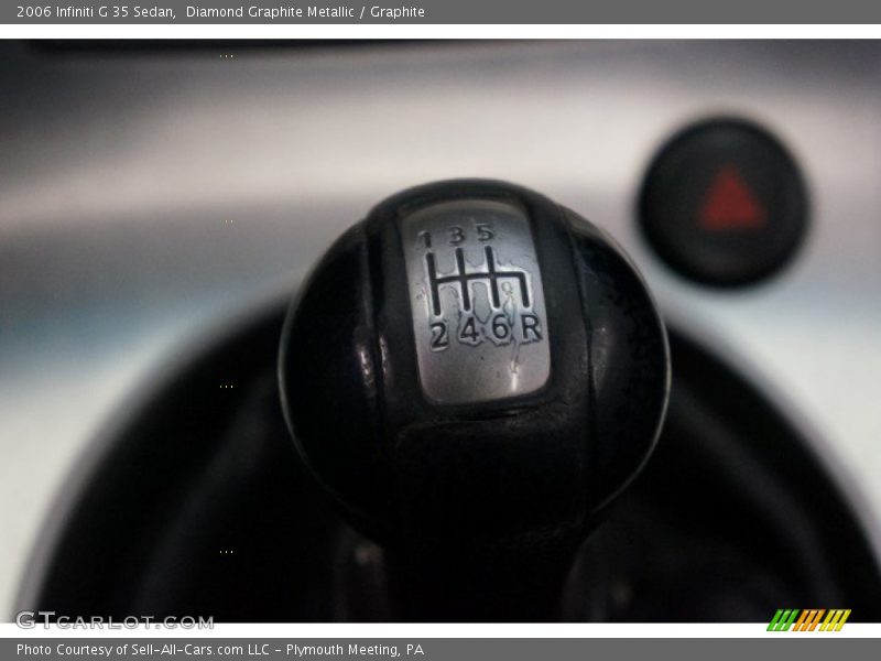 Diamond Graphite Metallic / Graphite 2006 Infiniti G 35 Sedan