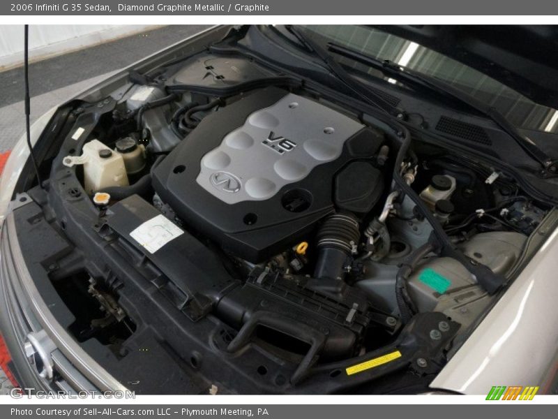 Diamond Graphite Metallic / Graphite 2006 Infiniti G 35 Sedan