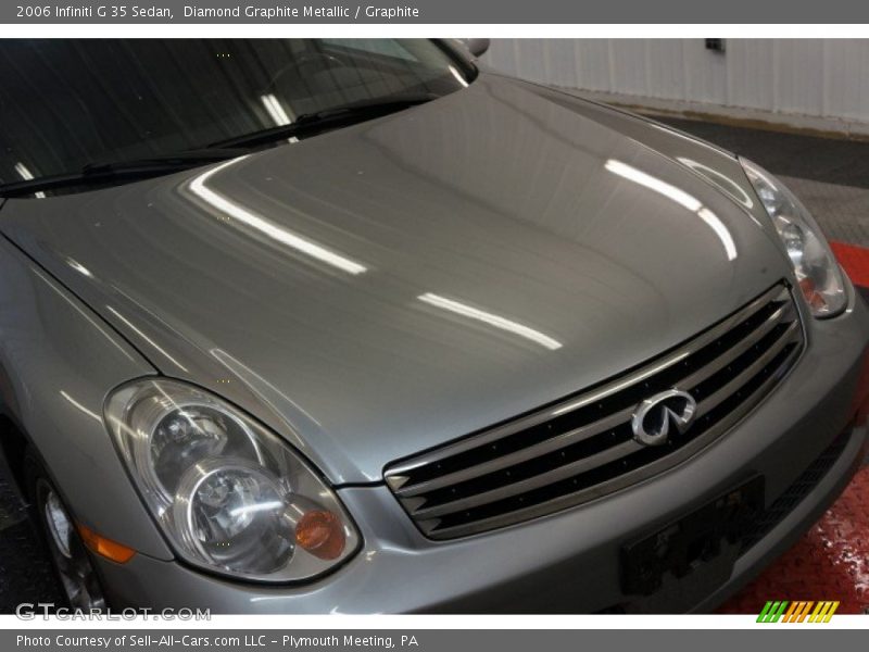 Diamond Graphite Metallic / Graphite 2006 Infiniti G 35 Sedan