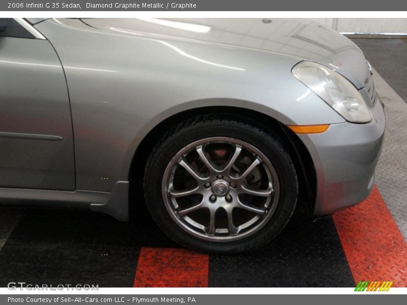 Diamond Graphite Metallic / Graphite 2006 Infiniti G 35 Sedan