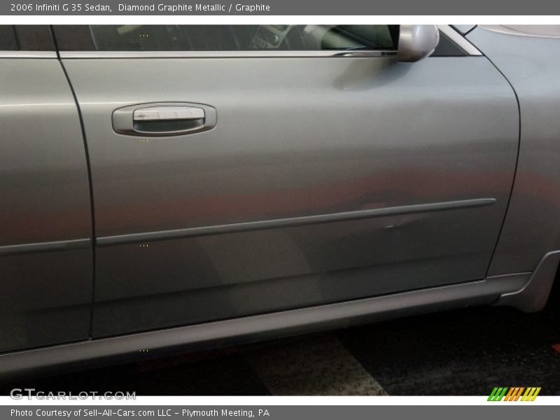 Diamond Graphite Metallic / Graphite 2006 Infiniti G 35 Sedan