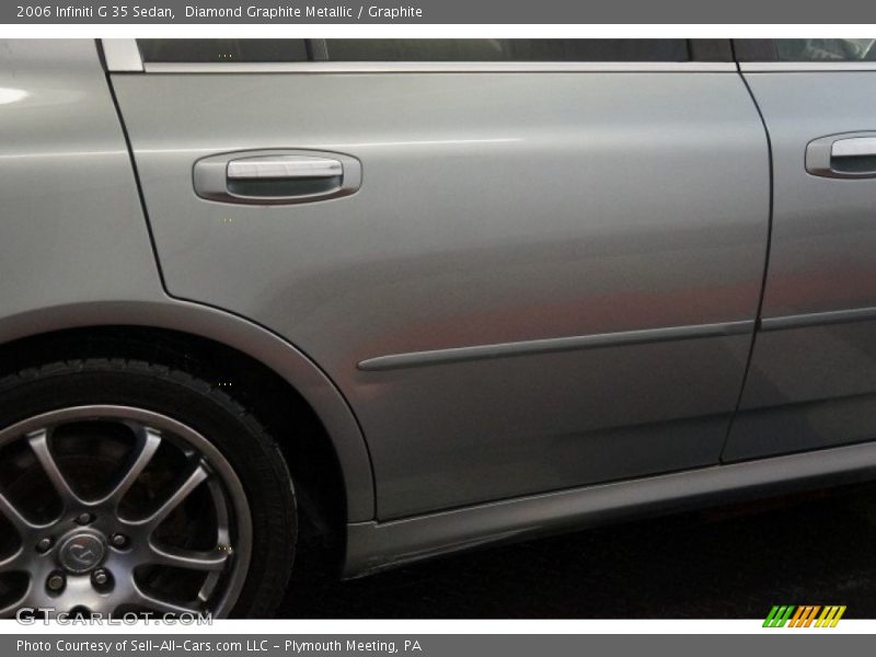 Diamond Graphite Metallic / Graphite 2006 Infiniti G 35 Sedan