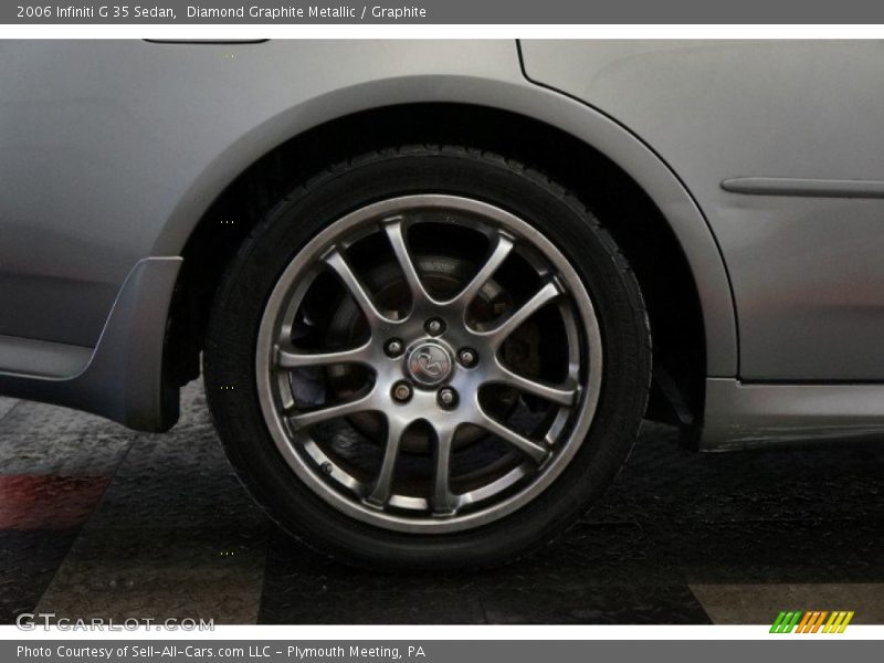Diamond Graphite Metallic / Graphite 2006 Infiniti G 35 Sedan