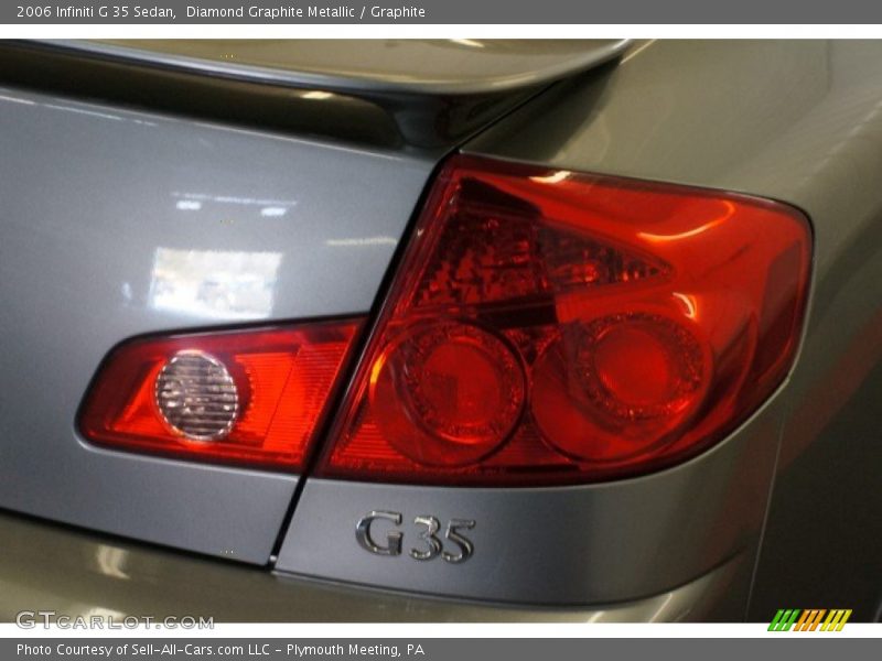 Diamond Graphite Metallic / Graphite 2006 Infiniti G 35 Sedan