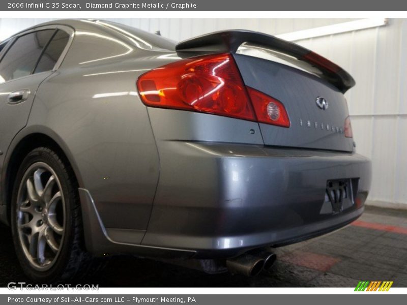 Diamond Graphite Metallic / Graphite 2006 Infiniti G 35 Sedan