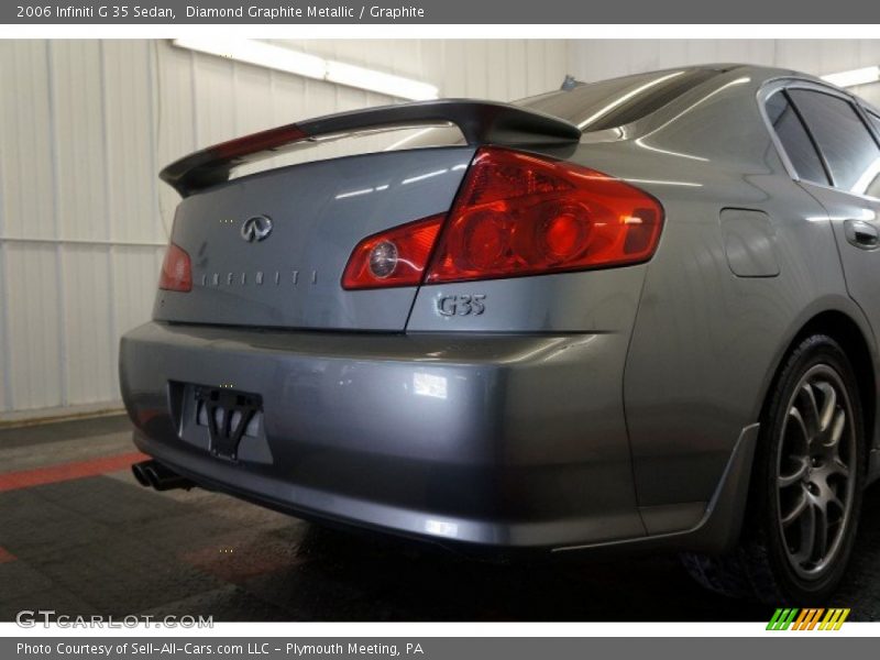 Diamond Graphite Metallic / Graphite 2006 Infiniti G 35 Sedan