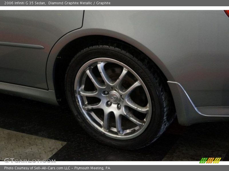 Diamond Graphite Metallic / Graphite 2006 Infiniti G 35 Sedan