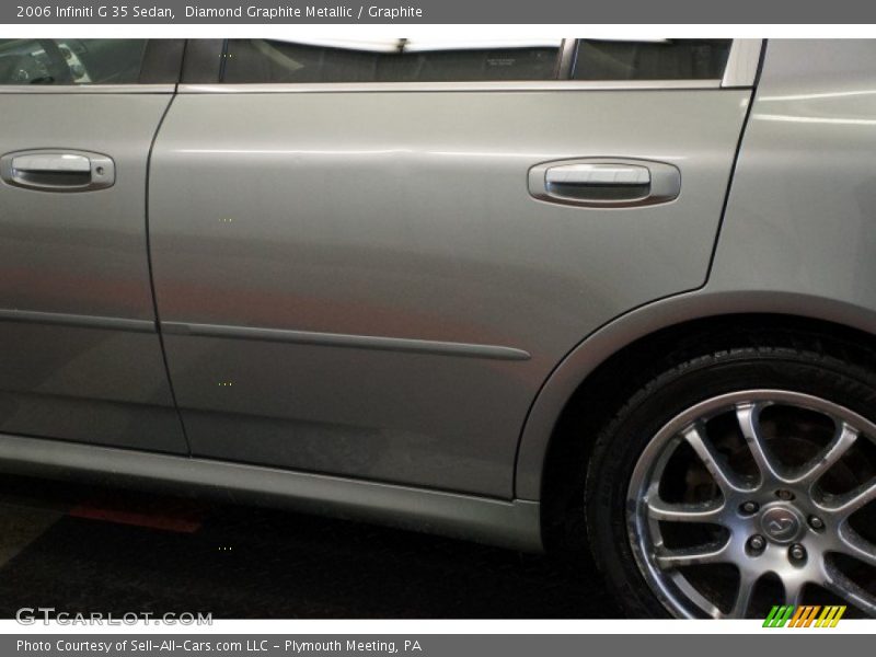Diamond Graphite Metallic / Graphite 2006 Infiniti G 35 Sedan