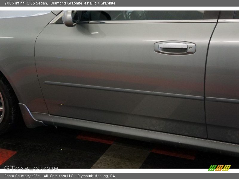 Diamond Graphite Metallic / Graphite 2006 Infiniti G 35 Sedan
