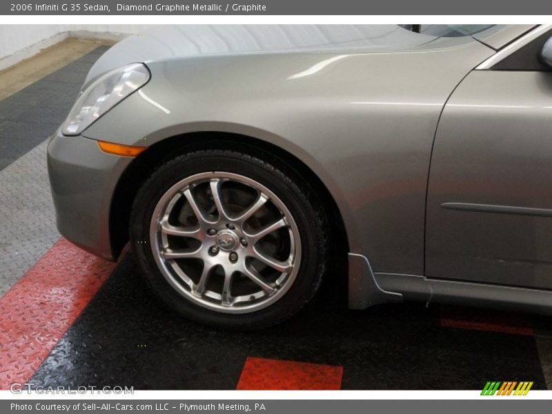 Diamond Graphite Metallic / Graphite 2006 Infiniti G 35 Sedan