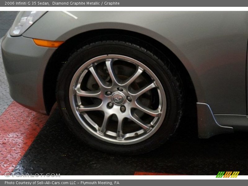 Diamond Graphite Metallic / Graphite 2006 Infiniti G 35 Sedan