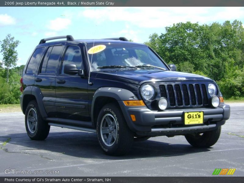 Black / Medium Slate Gray 2006 Jeep Liberty Renegade 4x4