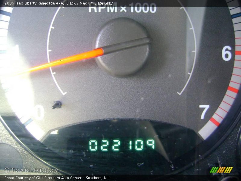 Black / Medium Slate Gray 2006 Jeep Liberty Renegade 4x4