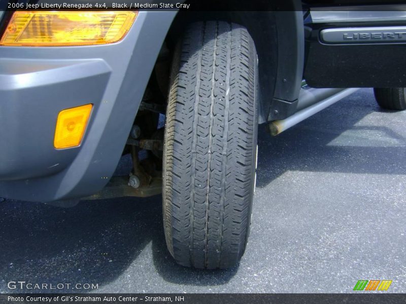 Black / Medium Slate Gray 2006 Jeep Liberty Renegade 4x4