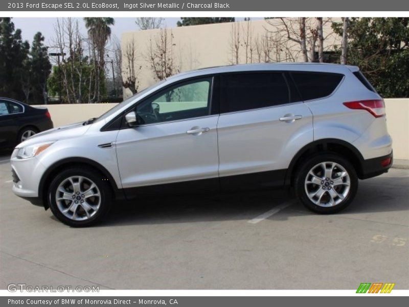 Ingot Silver Metallic / Charcoal Black 2013 Ford Escape SEL 2.0L EcoBoost