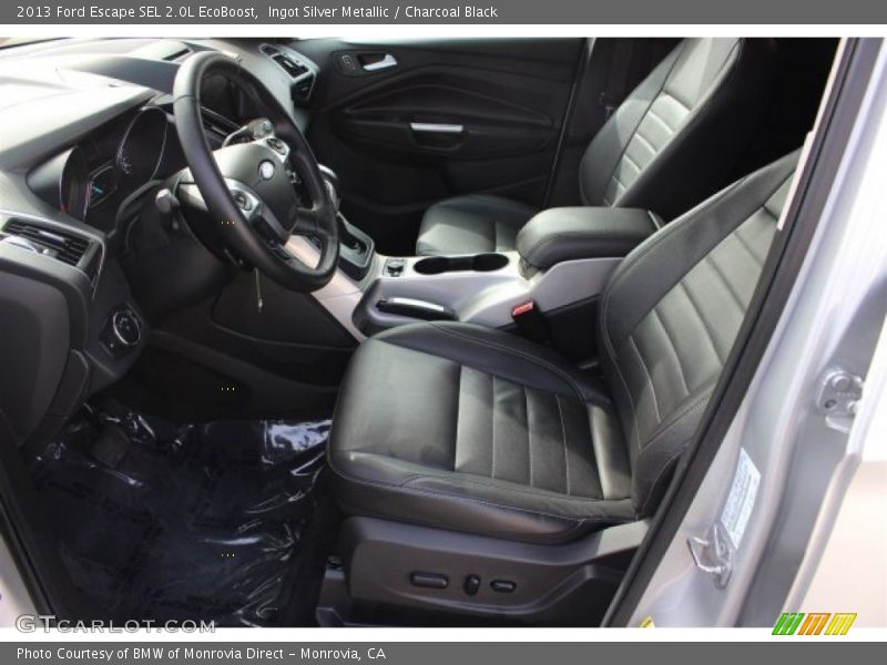 Ingot Silver Metallic / Charcoal Black 2013 Ford Escape SEL 2.0L EcoBoost