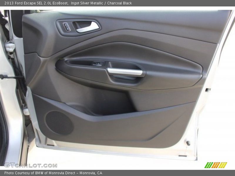 Ingot Silver Metallic / Charcoal Black 2013 Ford Escape SEL 2.0L EcoBoost
