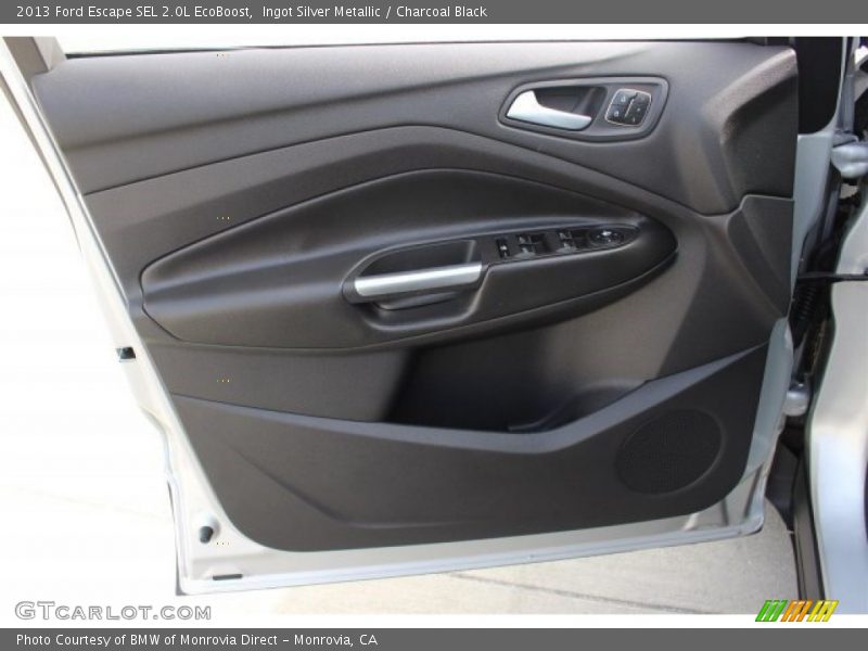 Ingot Silver Metallic / Charcoal Black 2013 Ford Escape SEL 2.0L EcoBoost