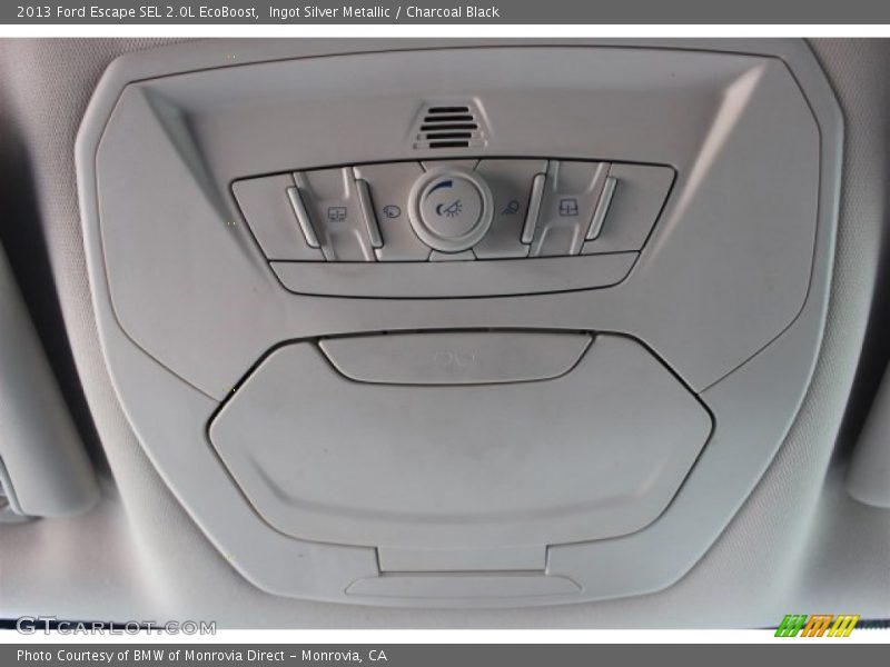 Ingot Silver Metallic / Charcoal Black 2013 Ford Escape SEL 2.0L EcoBoost