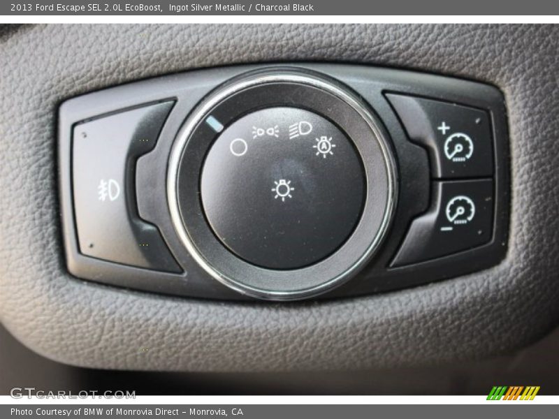 Ingot Silver Metallic / Charcoal Black 2013 Ford Escape SEL 2.0L EcoBoost