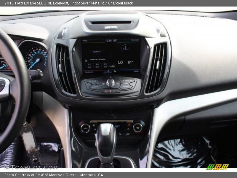 Ingot Silver Metallic / Charcoal Black 2013 Ford Escape SEL 2.0L EcoBoost