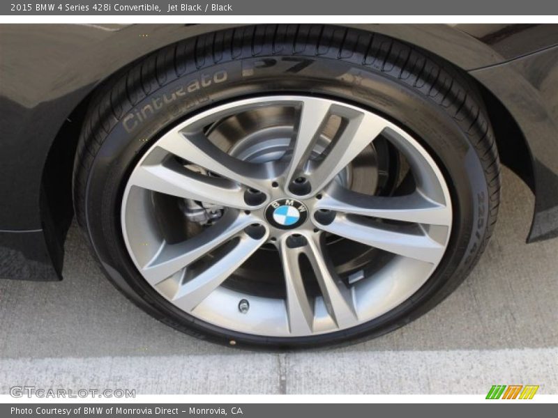 Jet Black / Black 2015 BMW 4 Series 428i Convertible