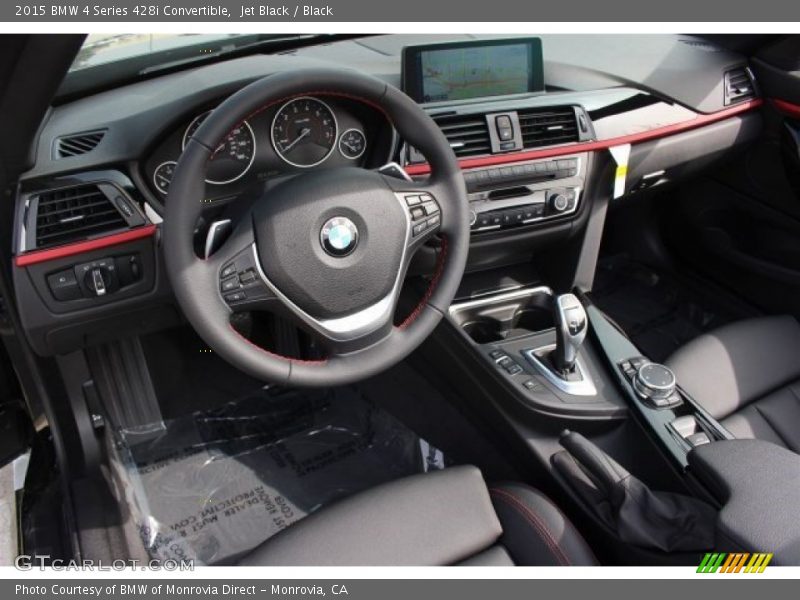 Jet Black / Black 2015 BMW 4 Series 428i Convertible