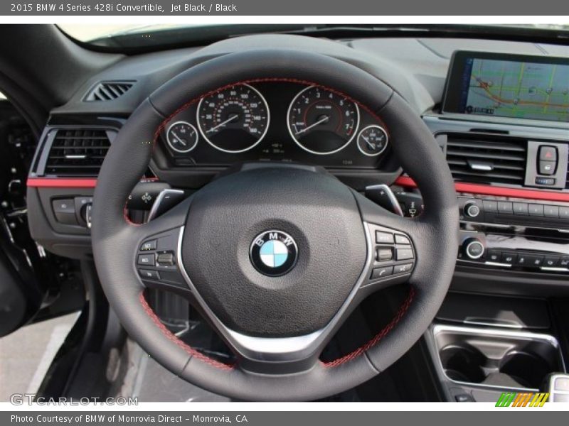 Jet Black / Black 2015 BMW 4 Series 428i Convertible