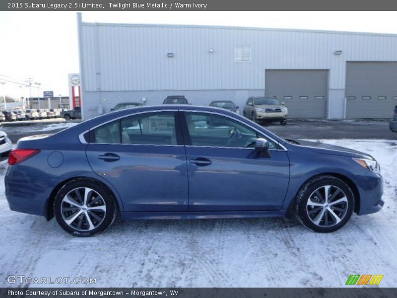 Twilight Blue Metallic / Warm Ivory 2015 Subaru Legacy 2.5i Limited