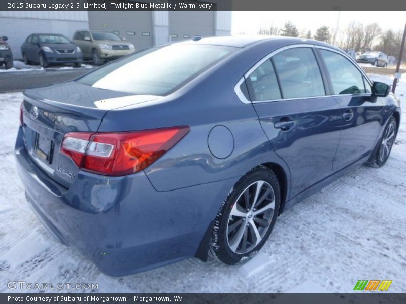 Twilight Blue Metallic / Warm Ivory 2015 Subaru Legacy 2.5i Limited