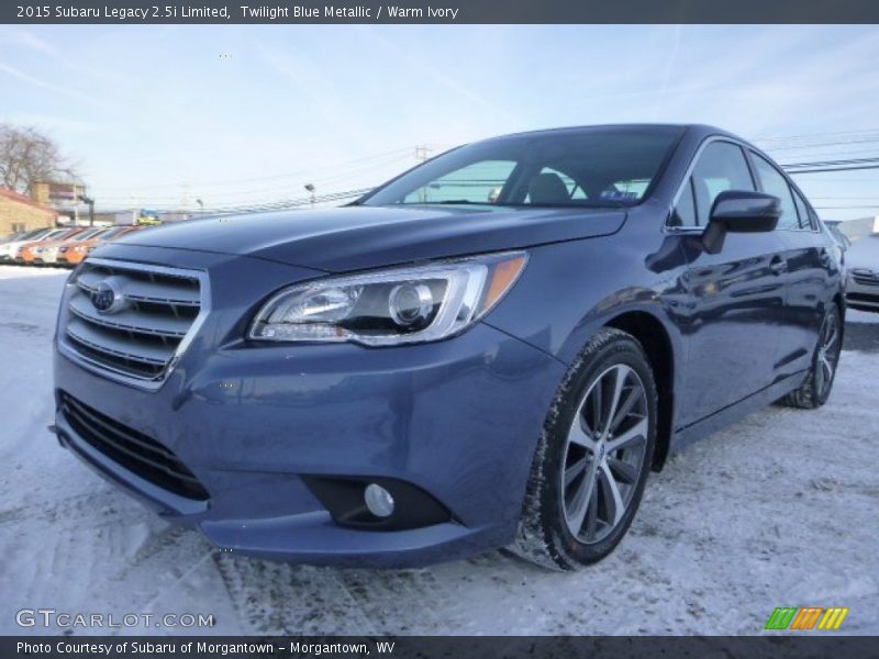 Twilight Blue Metallic / Warm Ivory 2015 Subaru Legacy 2.5i Limited