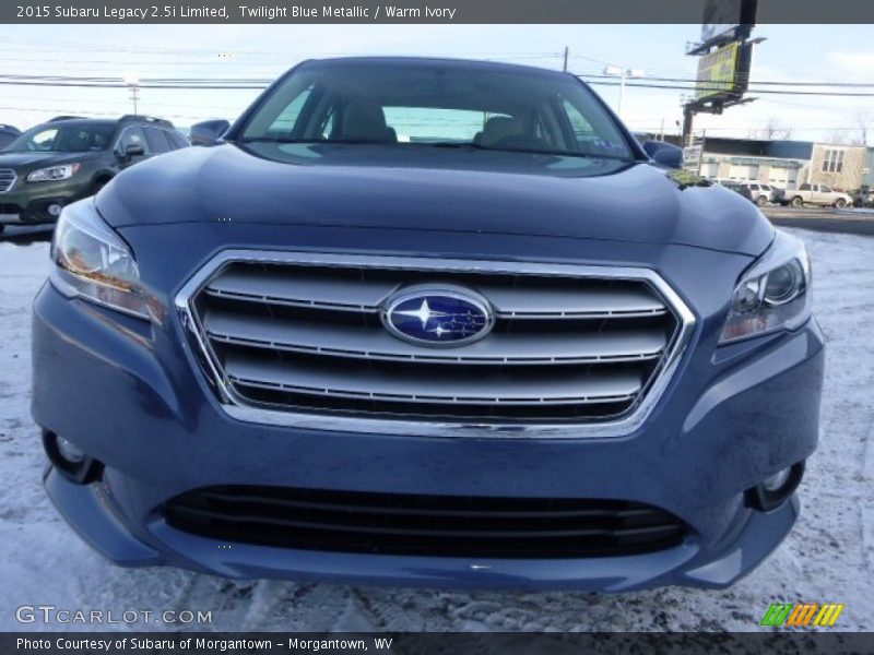 Twilight Blue Metallic / Warm Ivory 2015 Subaru Legacy 2.5i Limited