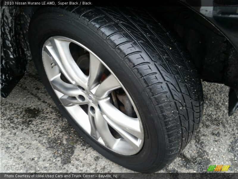 Super Black / Black 2010 Nissan Murano LE AWD