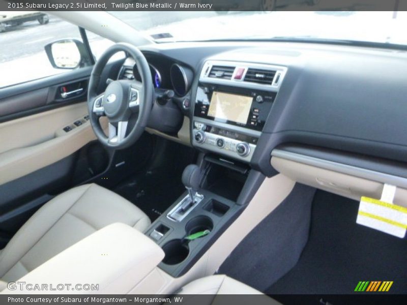 Twilight Blue Metallic / Warm Ivory 2015 Subaru Legacy 2.5i Limited