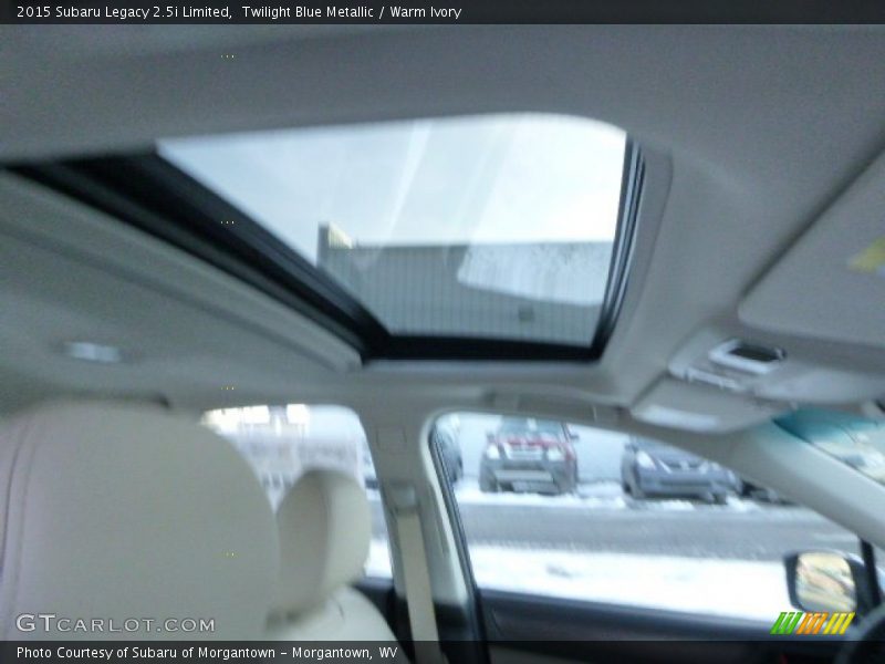 Twilight Blue Metallic / Warm Ivory 2015 Subaru Legacy 2.5i Limited