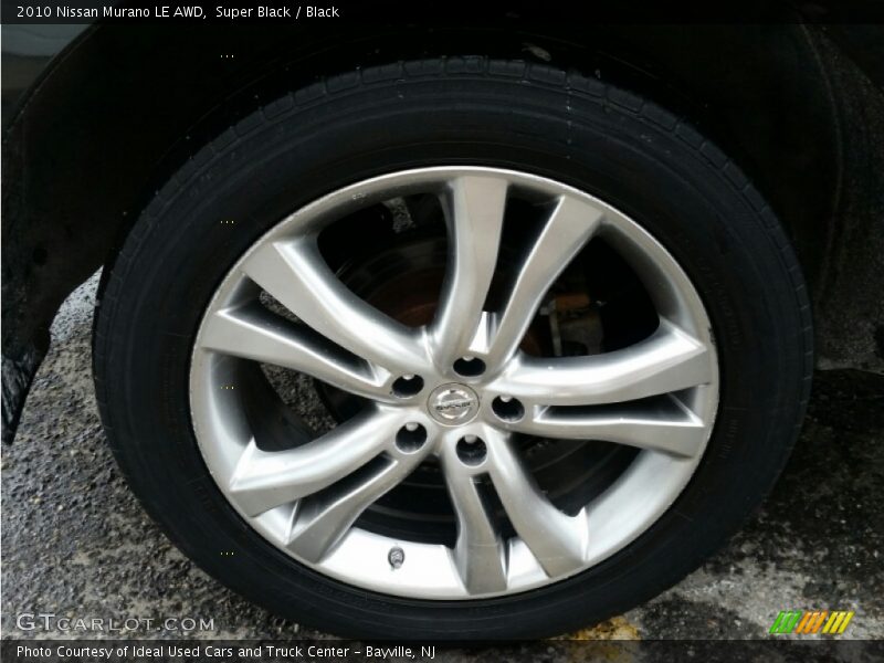 Super Black / Black 2010 Nissan Murano LE AWD